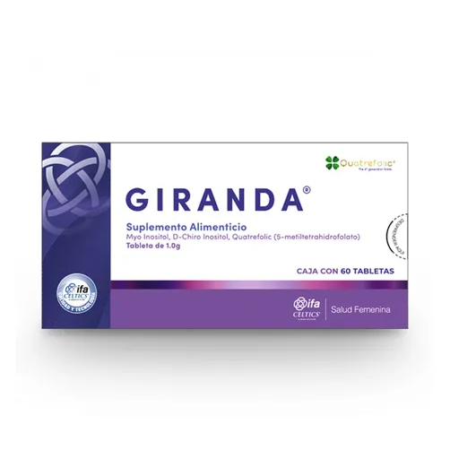 Giranda Suplemento Alimenticio - Caja con 60 tabletas